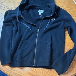 Converse Black Zip-Up Hoodie for Kids